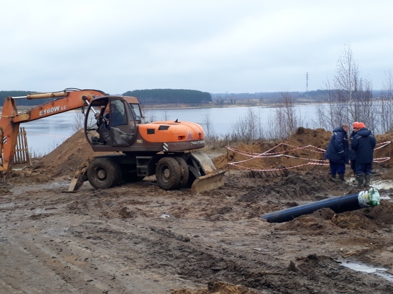 В Рыбинске завершены работы по прокладке дюкера через Волгу